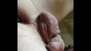 Leaking cum from intense prostate massage