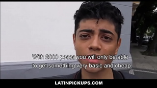 LatinPickups - Cute Latino Twink Cash To Fuck Stranger On Street POV
