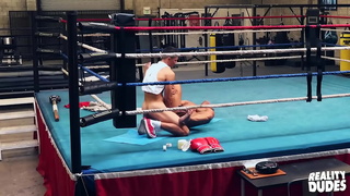 (Draven Navarro) Practice His Boxing Skill While (Alex Rim) Fantasizes About His Masculine Body - Reality Dudes